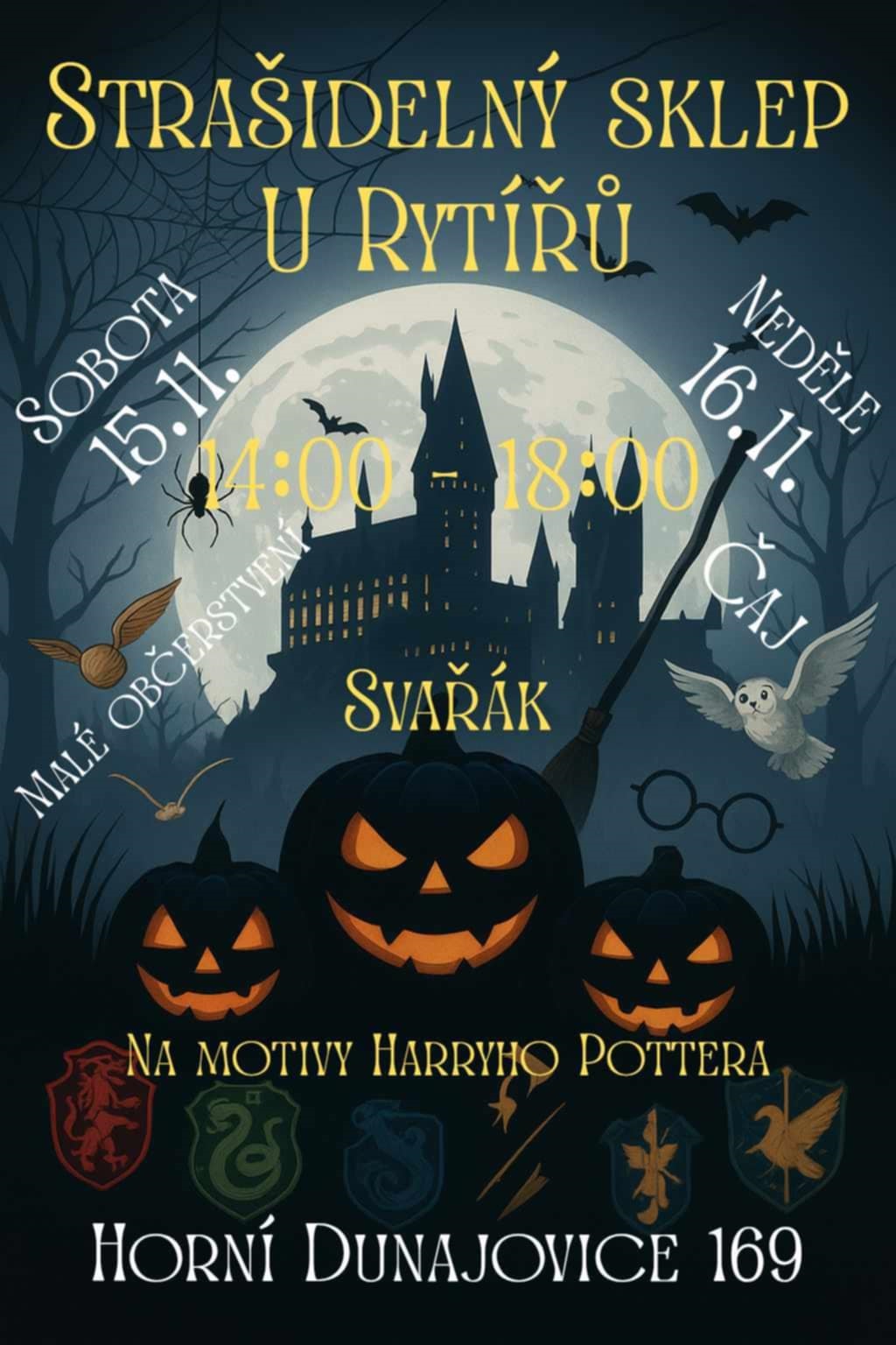 Strašidelný sklep 2025 Strašidelný sklep 2025